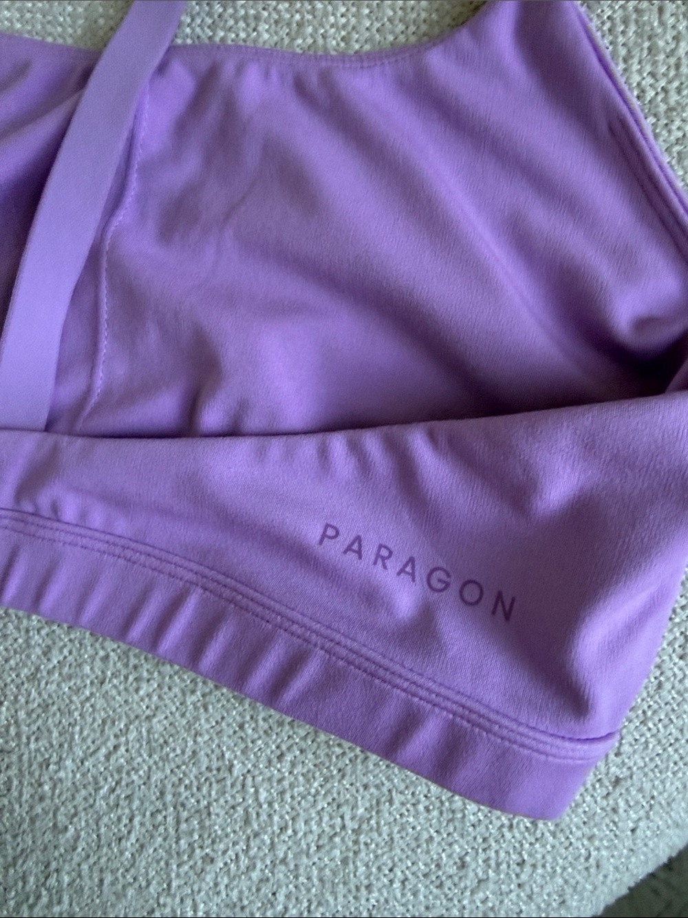 PARAGON Lilac Racerback Sports Bra - Picture 3 of 3